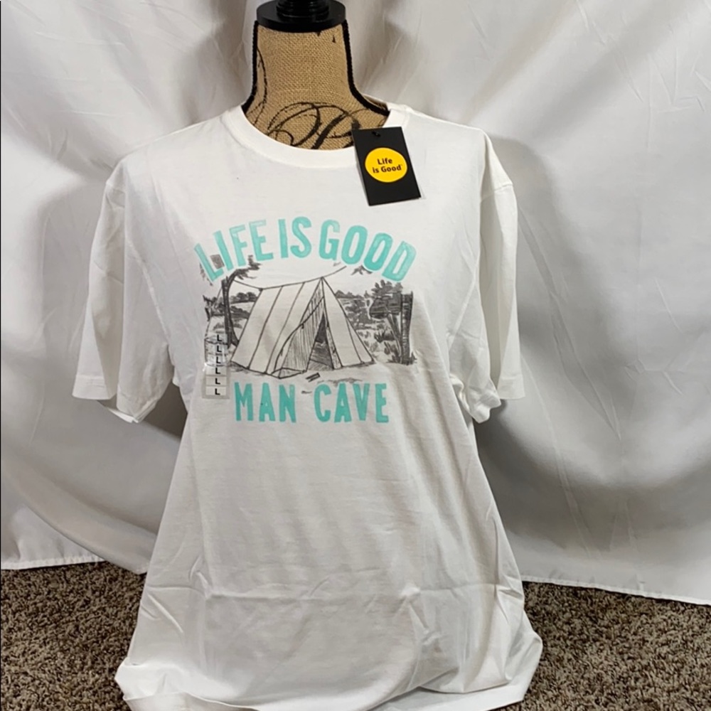 Life is good tee shirt